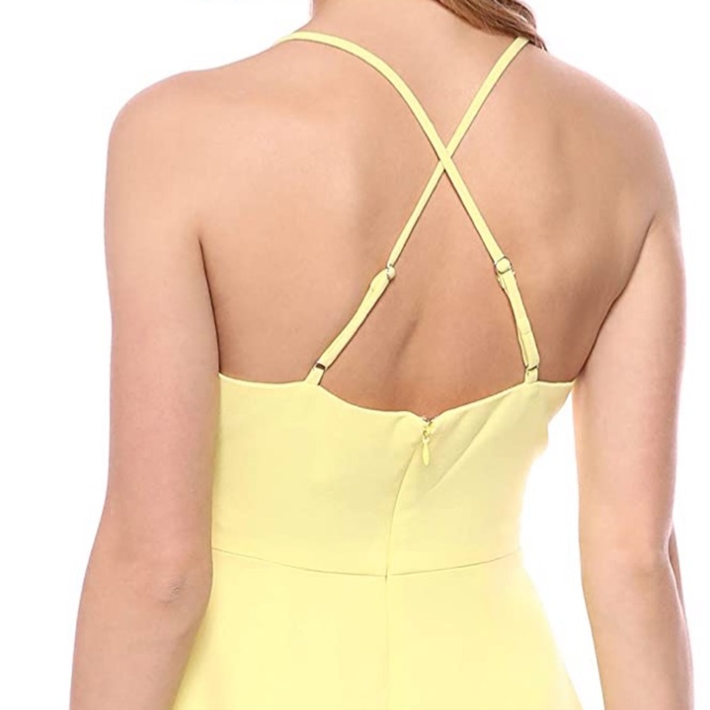 Yellow Mini Sundress - Picture 6 of 7